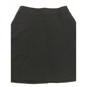 Navyboot Brand Women's Skirt Black A-Line Fully Lined Skirt Size 42 / 12 NWOT